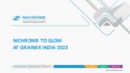 NICHROME TO GLOW AT GRAINEX INDIA 2023