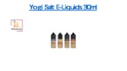 Yogi Salt E-Liquids 30ml
