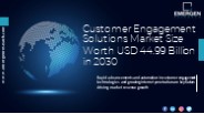 Customer Engagement Solutions Market