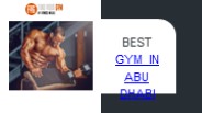 Best Gyms Near Me!