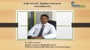 Ankle Arthritis- Symptoms and Causes - Footankleortho