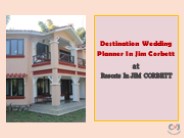 Destination Wedding Planner In Jim Corbett