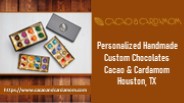 Personalized Handmade Custom Chocolates | Luxury Chocolate Gifts