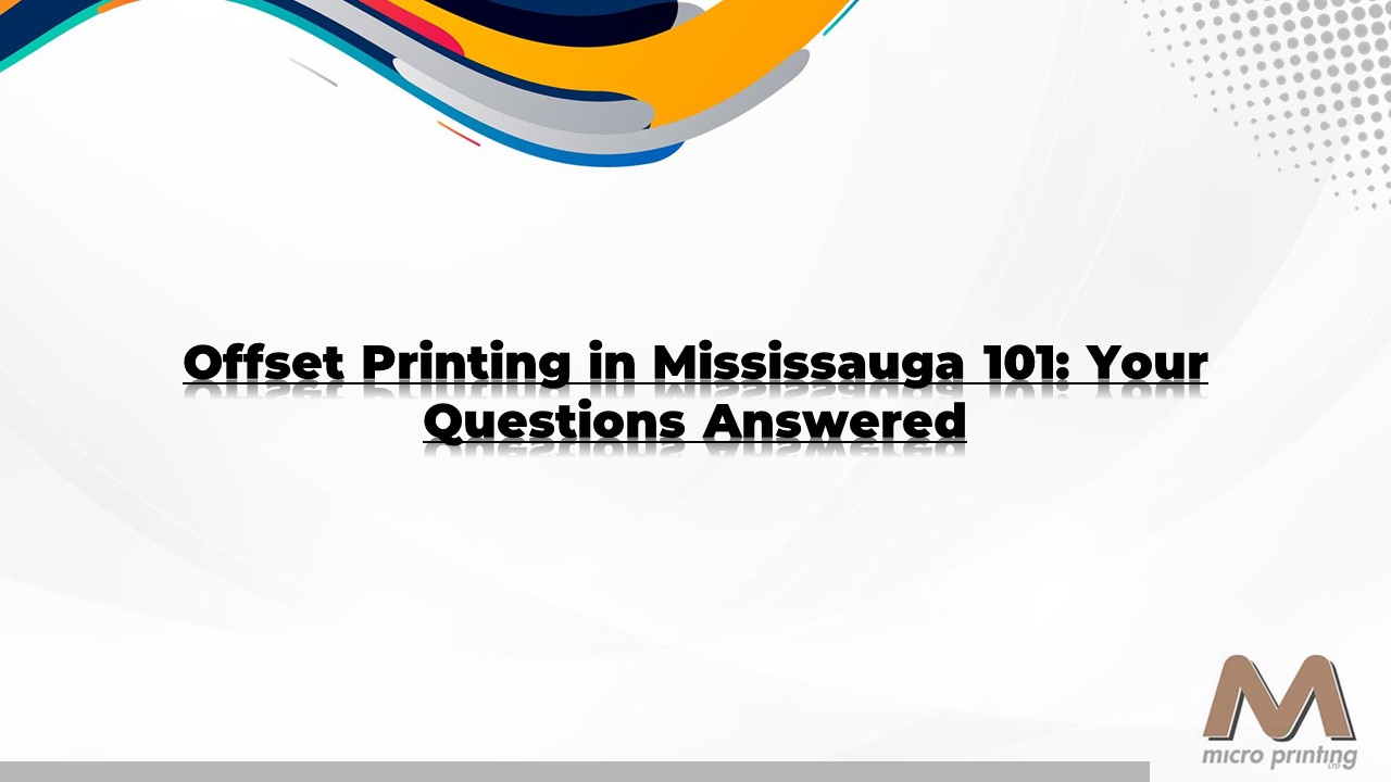 5 Frequently Asked Questions About Offset Printing Answered
