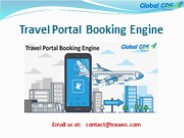 Travel Portal Booking Engine