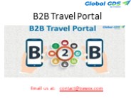 B2B Travel Portal