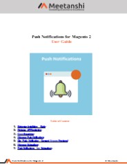 Magento 2 Push Notifications