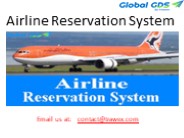 Airline Reservation System