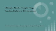 Ultimate Guide: Crypto Copy Trading Software Development