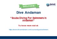 Scuba Diving For Swimmers in Andaman
