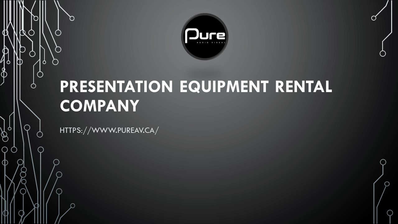 PRESENTATION EQUIPMENT RENTAL COMPANY