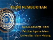 Teori Pembuktian