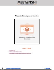 Magento Development Services