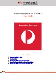 Magento 2 SecurePay Payment