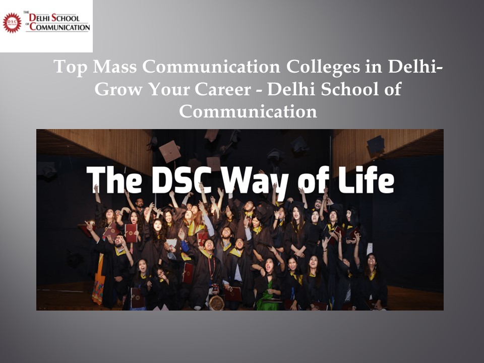 Top Mass Communication Colleges in Delhi (1)