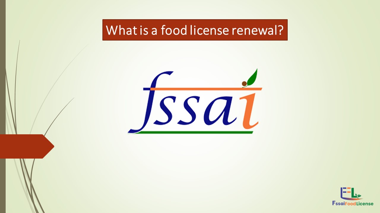 PPT fssai food license renewal PowerPoint presentation free to download id 96414bYTg5Y
