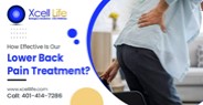 How Effective Is Our Lower Back Pain Treatment?