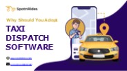 SpotnRides Taxi Dispatch Software
