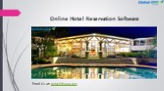 Online Hotel Reservation Software