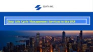 Best DATA LIFECYCLE MANAGEMENT SERVICES| Data Ingestion