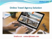 Online Travel Agency Solution