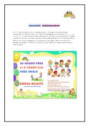 Fun ‘n’ Play childcare centre