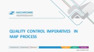 QUALITY CONTROL IMPERATIVES IN MAP PROCESS