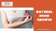 Natural Boob Growth