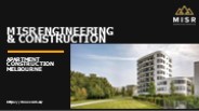 Unit Developers Melbourne | MISR Engineering & Construction | Australia