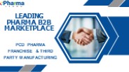 B2B Pharma Marketplace | Leads Generation | ePharmaLeads
