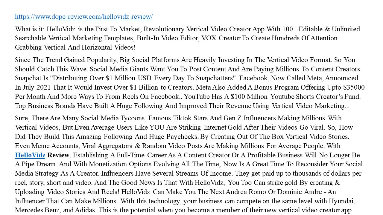 presentation player overlay