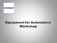 Automotive Equipment