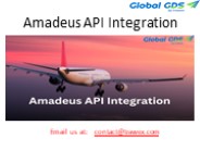 Amadeus API Integration