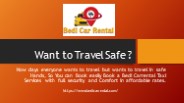 Chandigarh Affordable Taxi Services