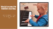 Music Lessons For Toddlers East Bay