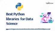 best python libraries for data science