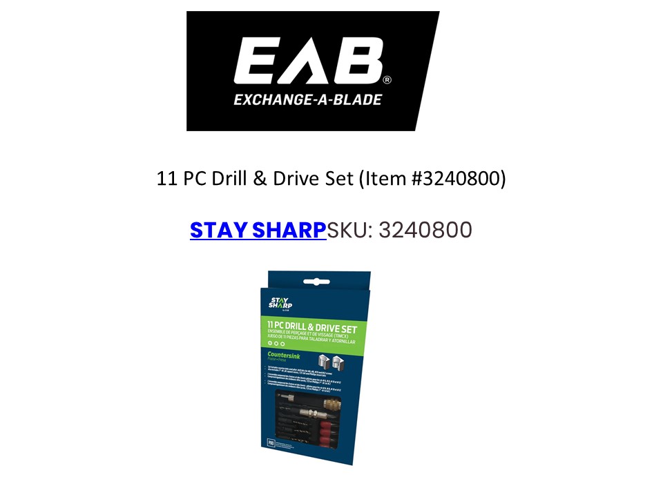 11 PC Drill & Drive Set