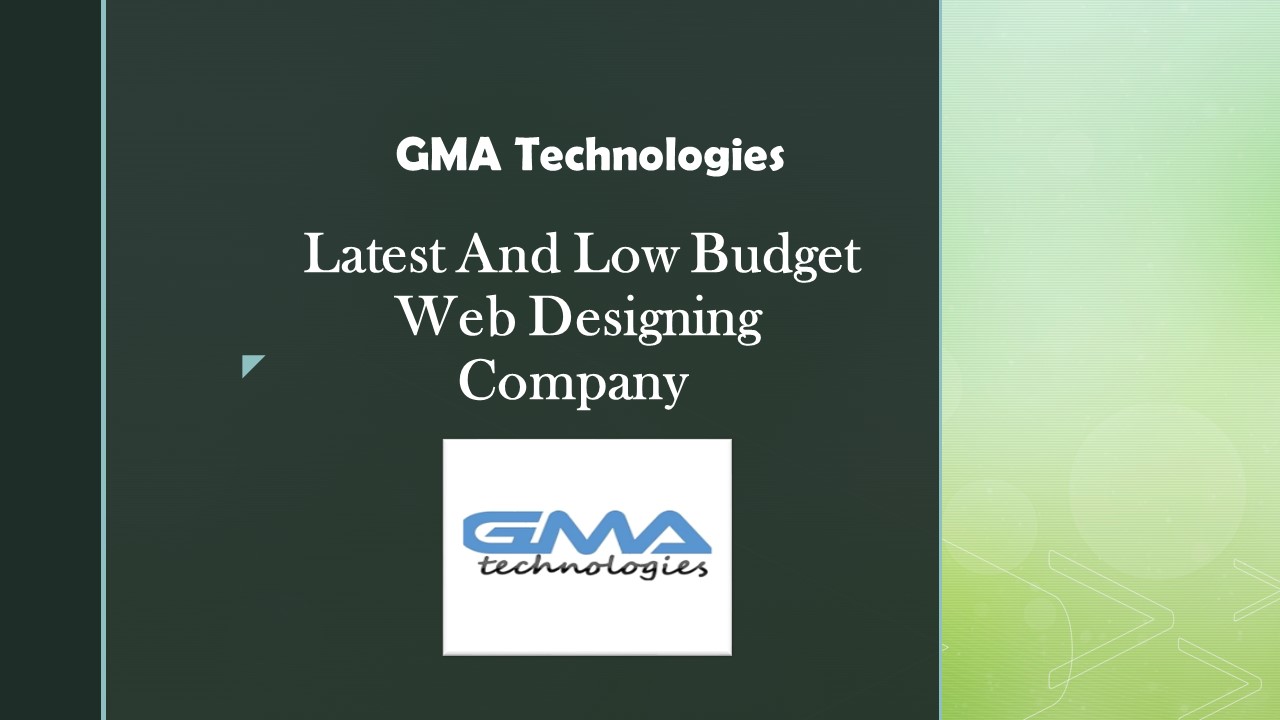 Latest And Low Budget Web Designing Company
