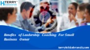 Benefits of Leadership Coaching For Small Business Owner