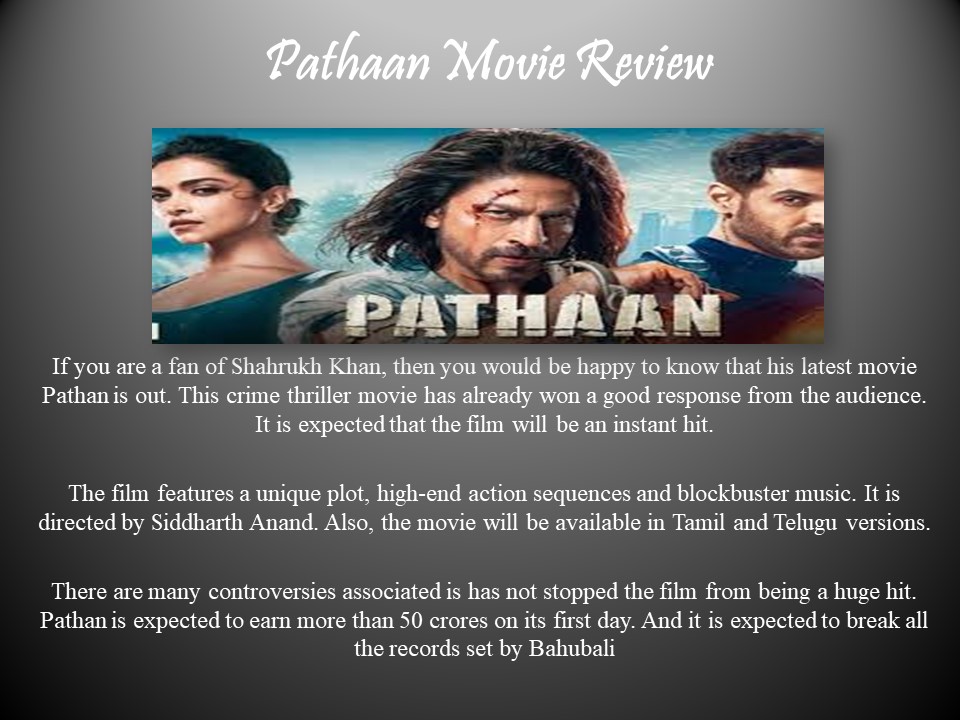 Pathan movie Box Office Collection, Pathan movie release date, full budget,