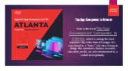 Top App Development Companies in Atlanta