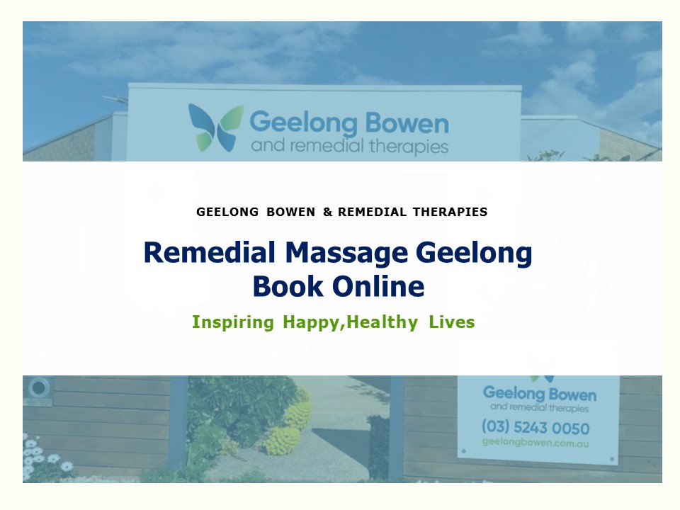 PPT Book Online for Remedial Massage Geelong PowerPoint presentation free to download id