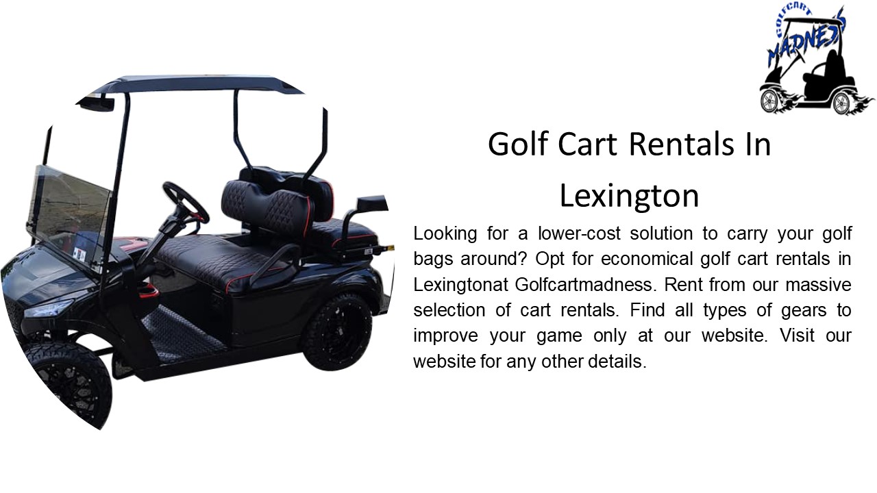 golf cart rentals  Lexington