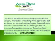 Aroma Thyme Bistro