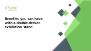 double-decker exhibition stand