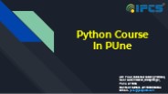 Python course in pune