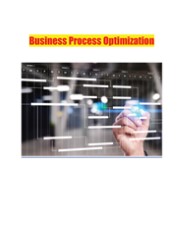 Business Process Optimization
