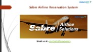 Sabre Airline Reservation System