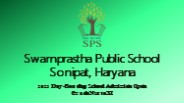 Best Residential School In Haryana