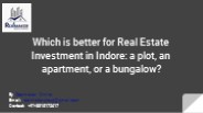Best Property Investment in Indore